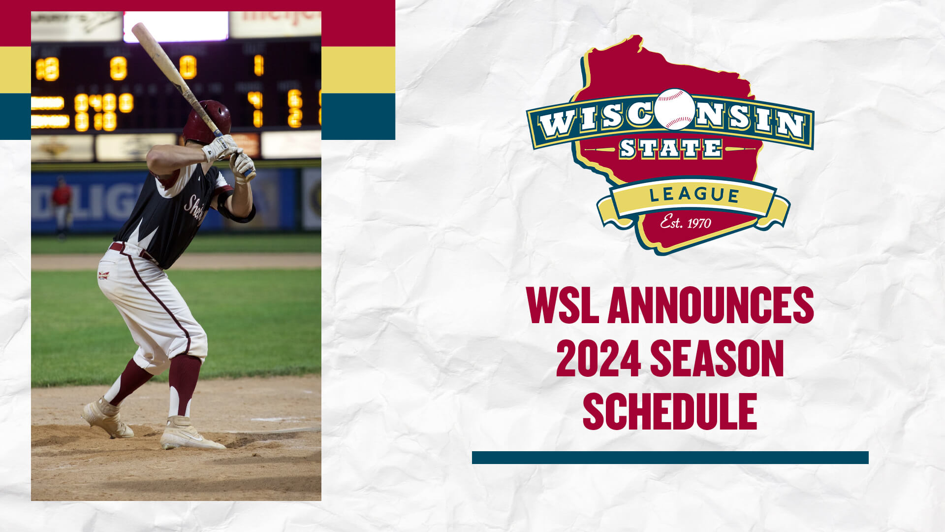 Wisconsin State League Announces 2024 Schedule Wisconsin State